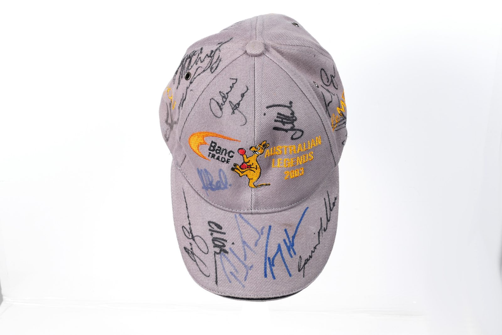 Australian Legends Baseball cap (autographed) 2003.