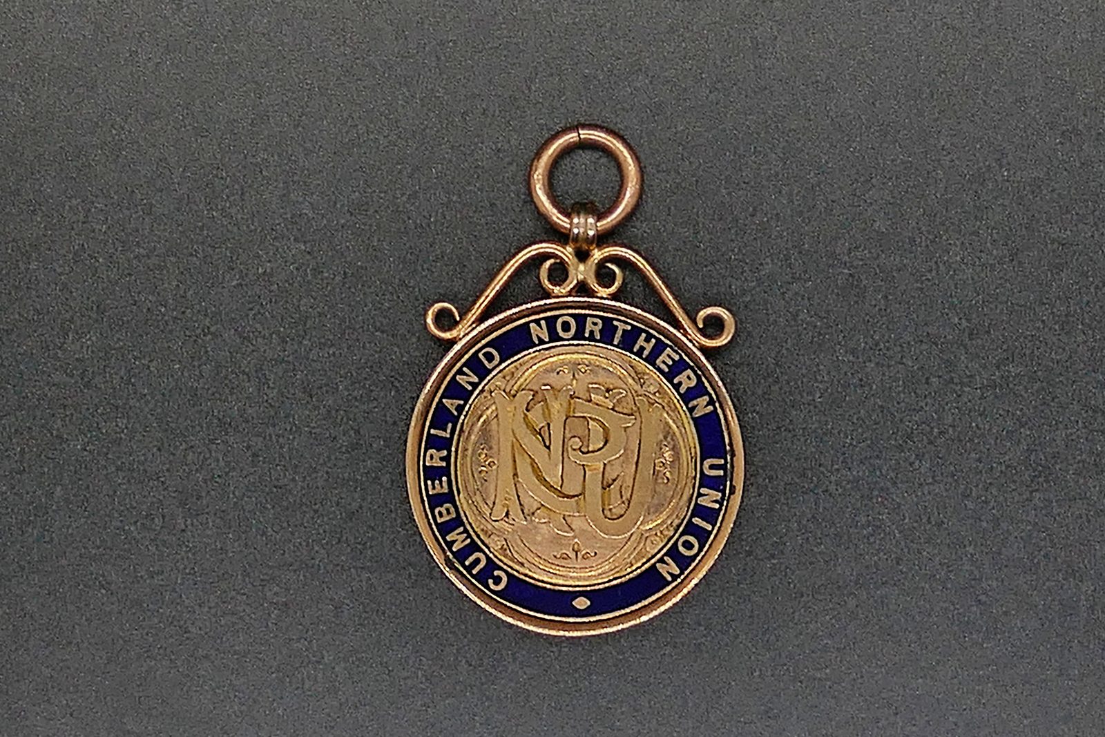 Billy Dixon - Oldham F C - Cumberland County Champions Medal 1911/12