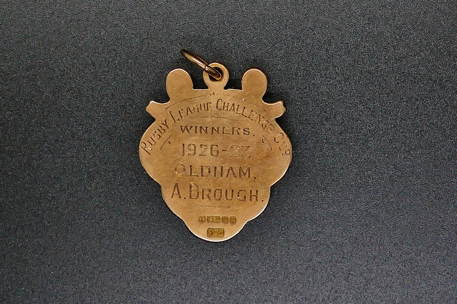 Albert Brough - Oldham F C Challenge Cup Winners Medal 1927