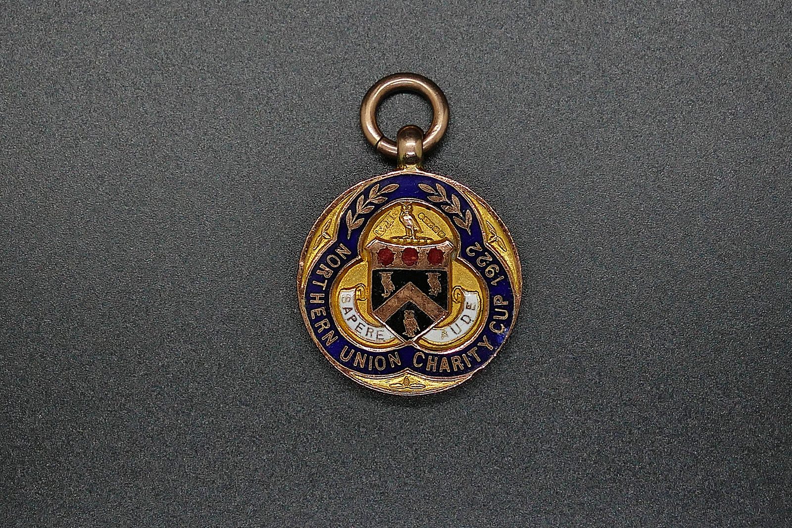 Syd Rix - Oldham F C Northern Union Charity Cup Medal 1923-4 (Law Cup)