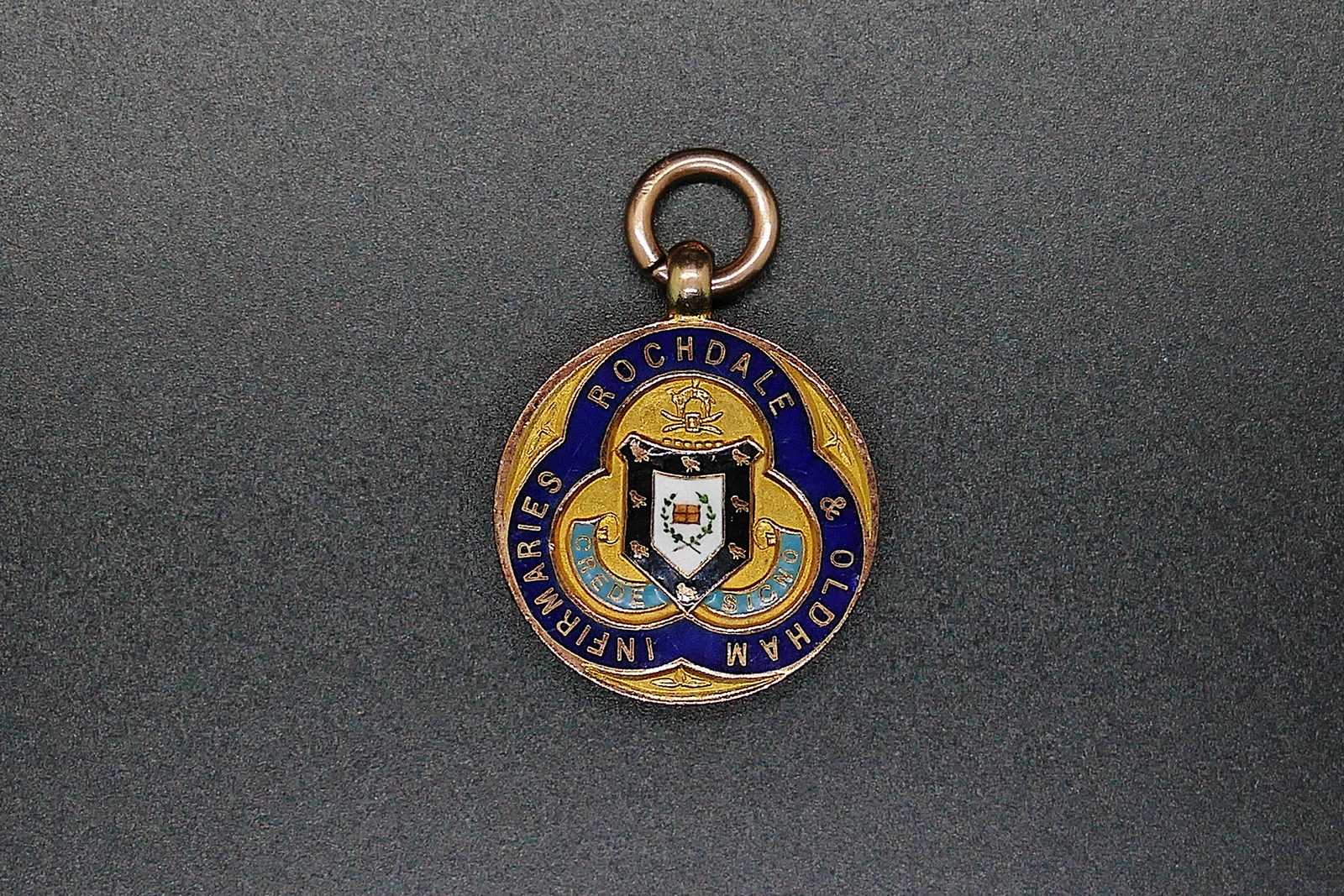 Syd Rix - Oldham F C Northern Union Charity Cup Medal 1923-4 (Law Cup)