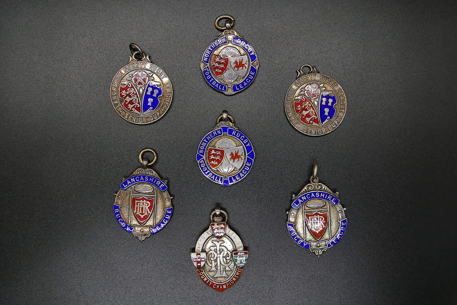 The Frank Stirrup medal collection.