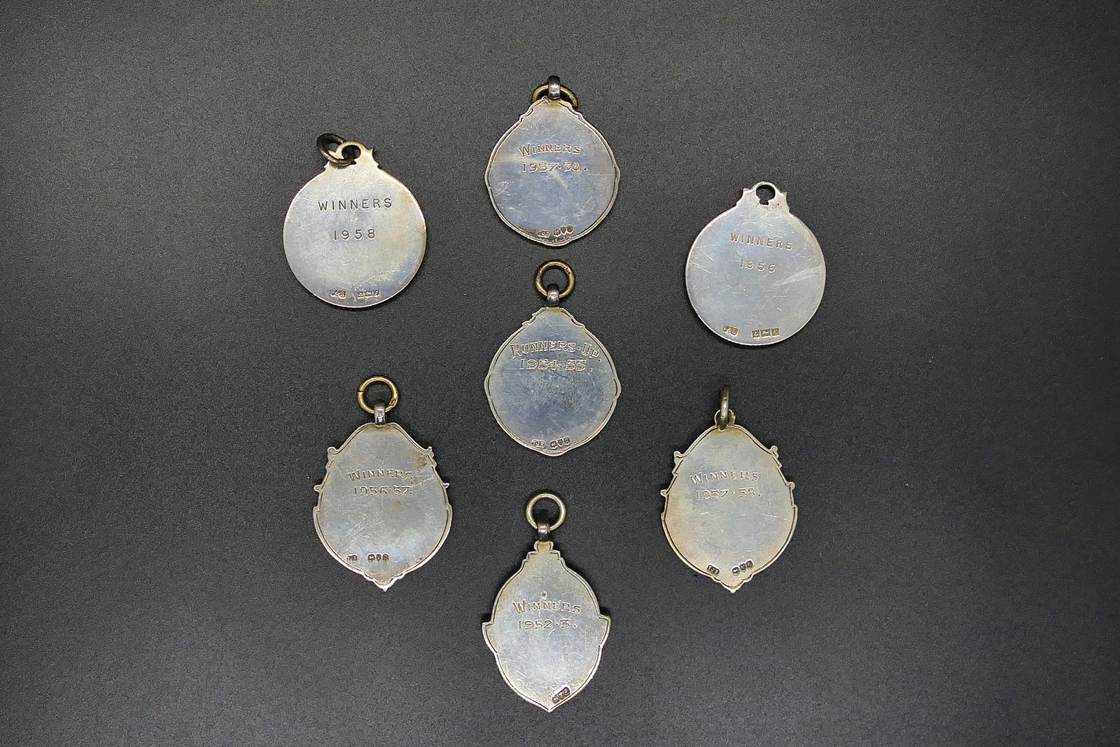 The Frank Stirrup medal collection.