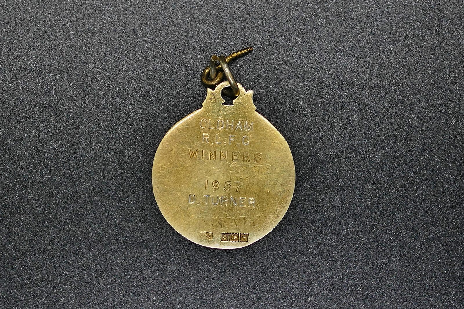 Lancashire Cup winners medal 1957-58