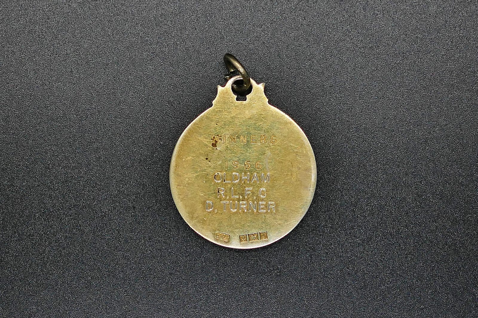Lancashire Cup winners medal 1956-57