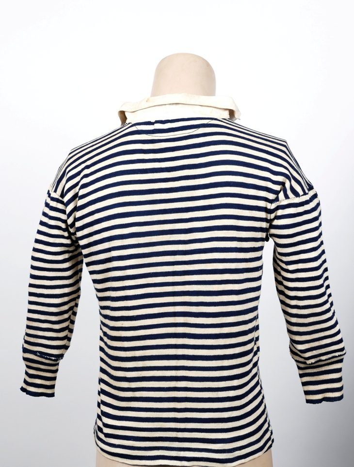 1898 Cheshire County Shirt awarded to Oldham born John Bright Davidson who played for Stockport.