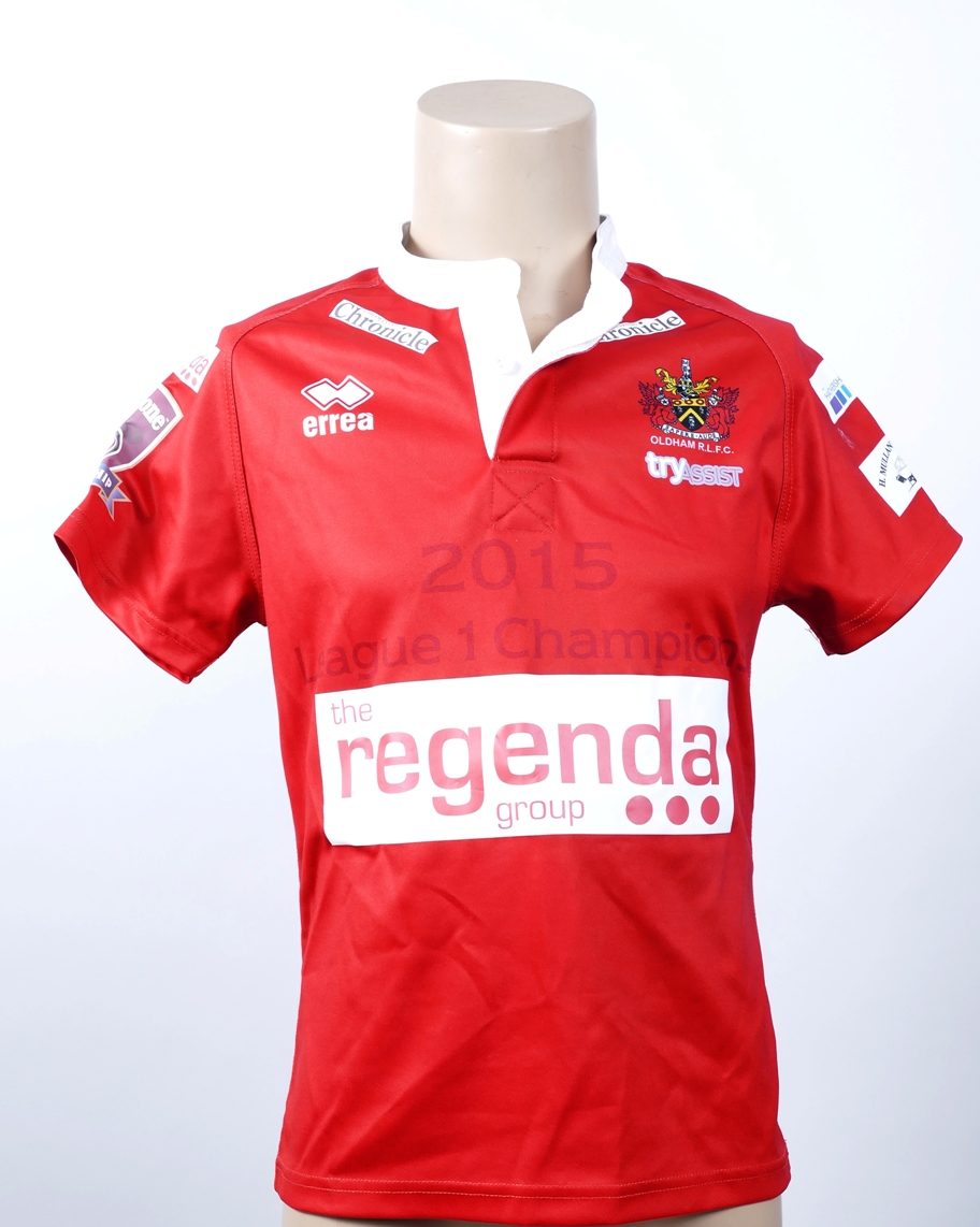 2016 Home shirt Richard Lepori. This kit used only for the match against London on 7th February 2016.