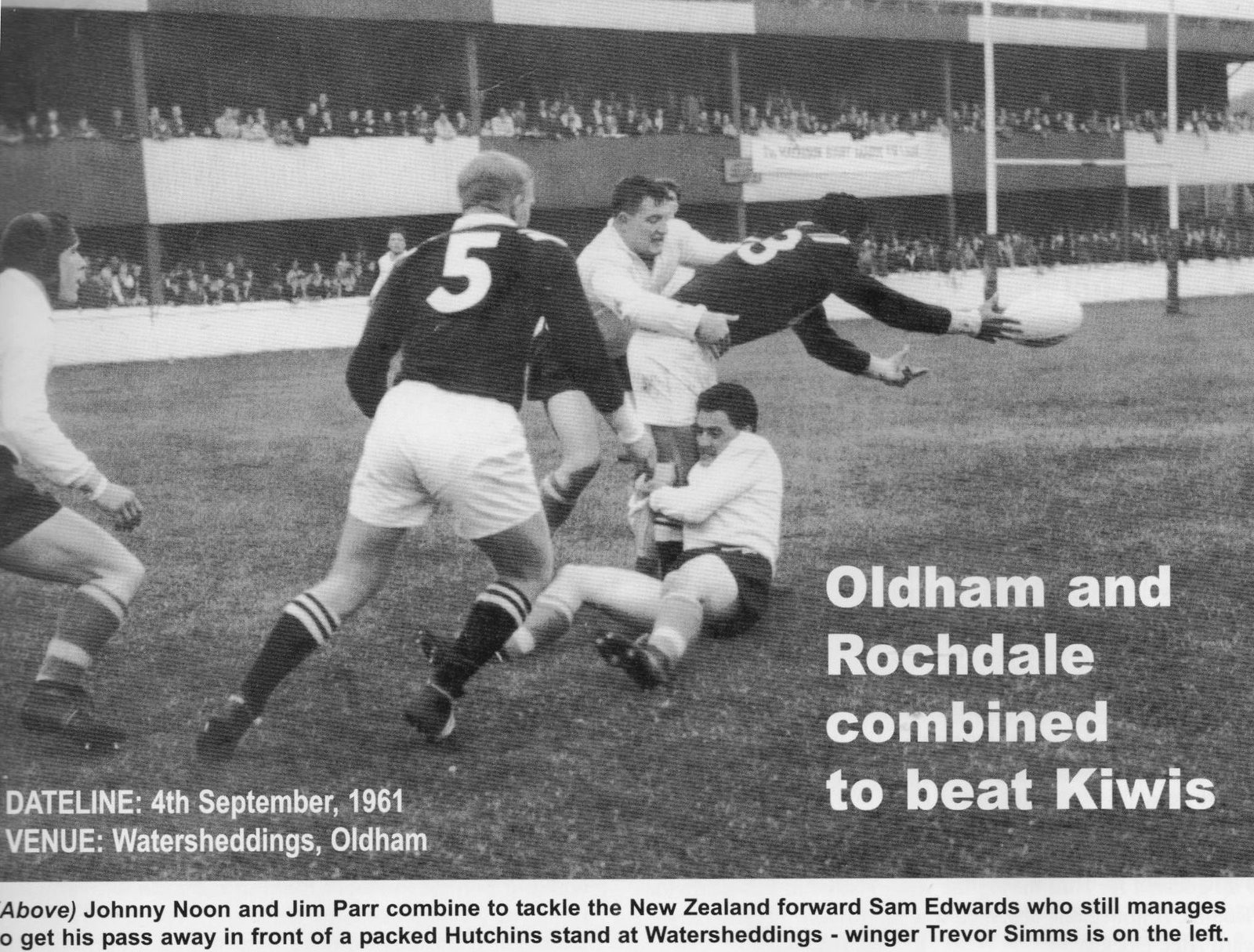 Oldham & Rochdale v New Zealand, 4 September 1961
