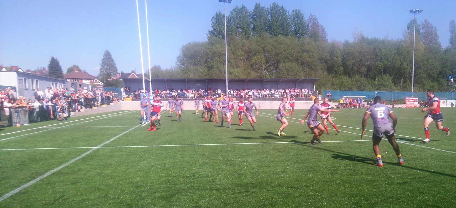 Oldham v Newcastle Thunder, 6 May 2018
