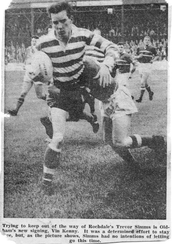 Oldham v Rochdale Hornets, 12 August 1961