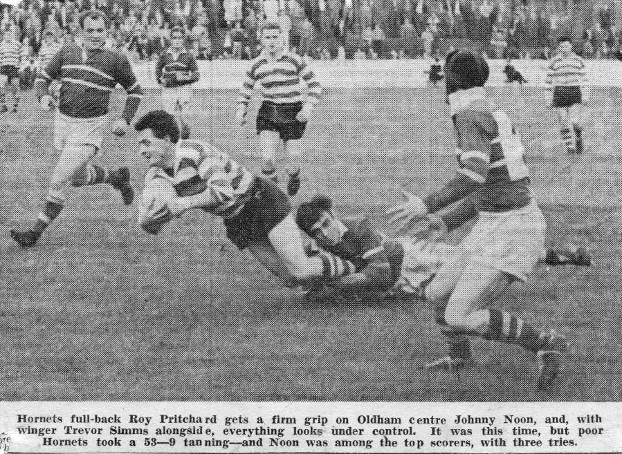 Oldham v Rochdale Hornets, 16 September 1961
