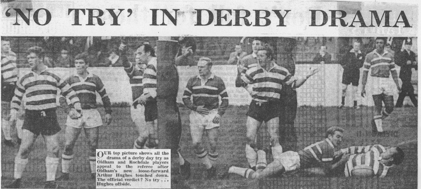 Oldham v Rochdale Hornets, 16 September 1967
