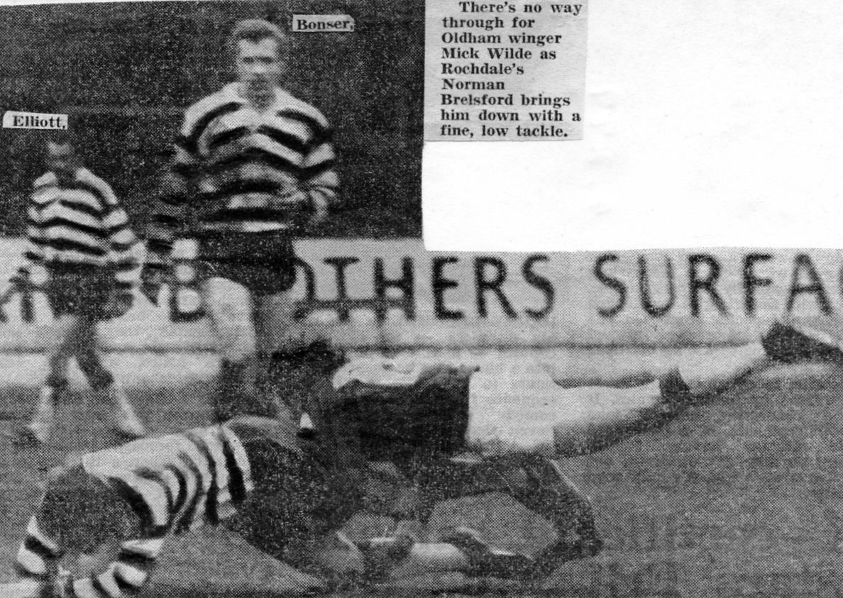 Oldham v Rochdale Hornets, 27 December 1971