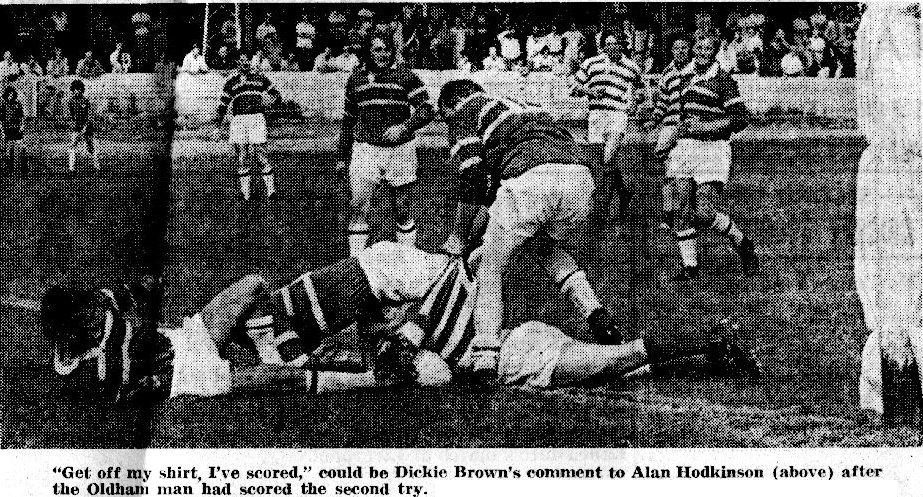 Rochdale Hornets v Oldham, 10 August 1975