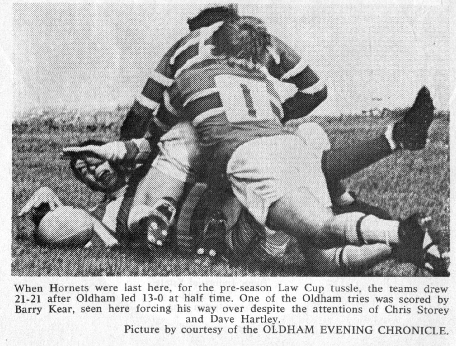 Oldham v Rochdale Hornets, 15 August 1976