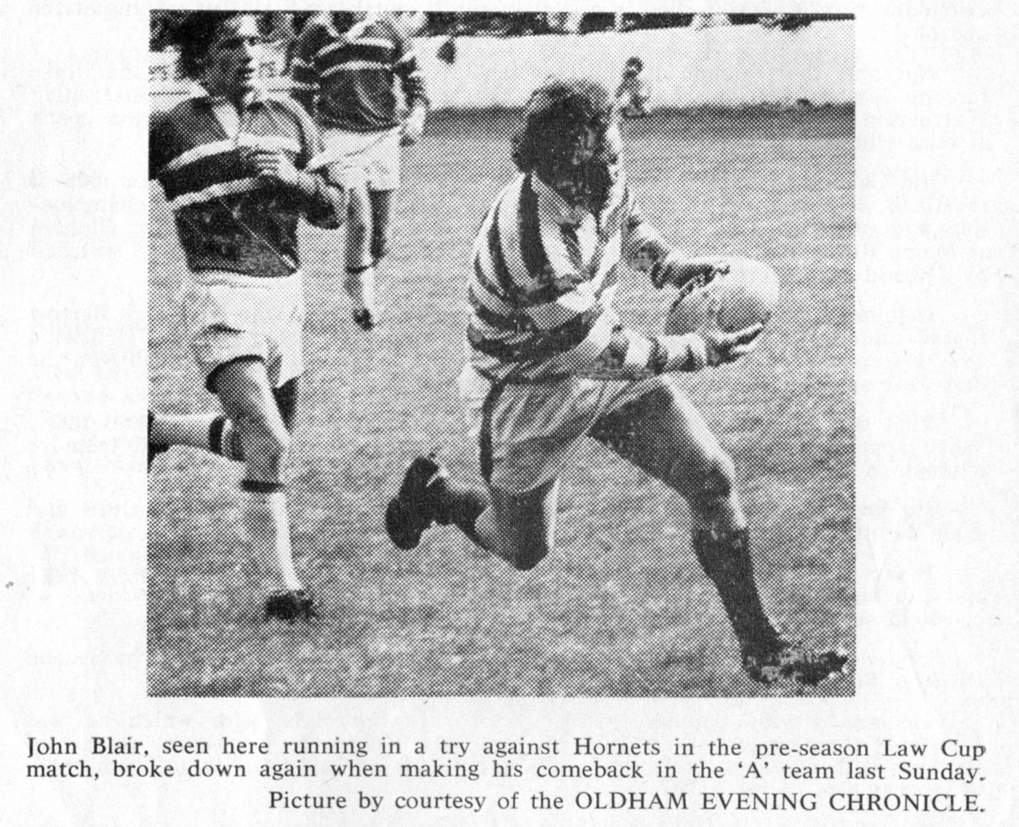 Oldham v Rochdale Hornets, 15 August 1976