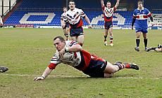 Tommy Goulden scores v Rochdale - April 27th 2008.