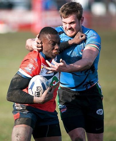 Mo Agoro tries to evade a Hornets defender - March 10th 2013.