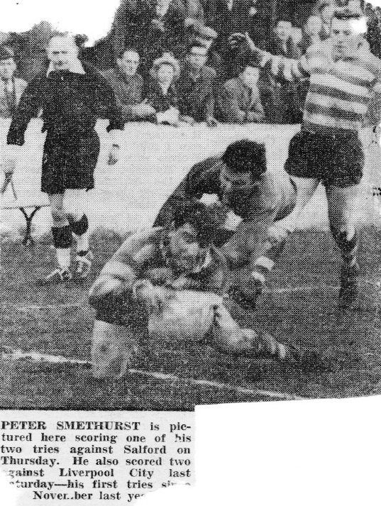 Oldham v Salford, 5 April 1962