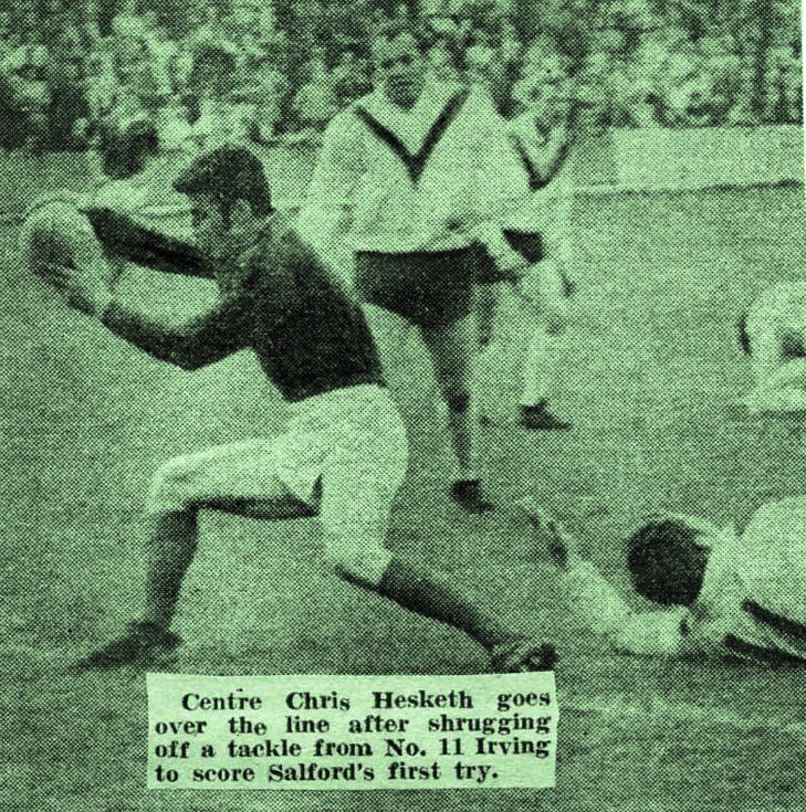 Oldham v Salford, 29 August 1970