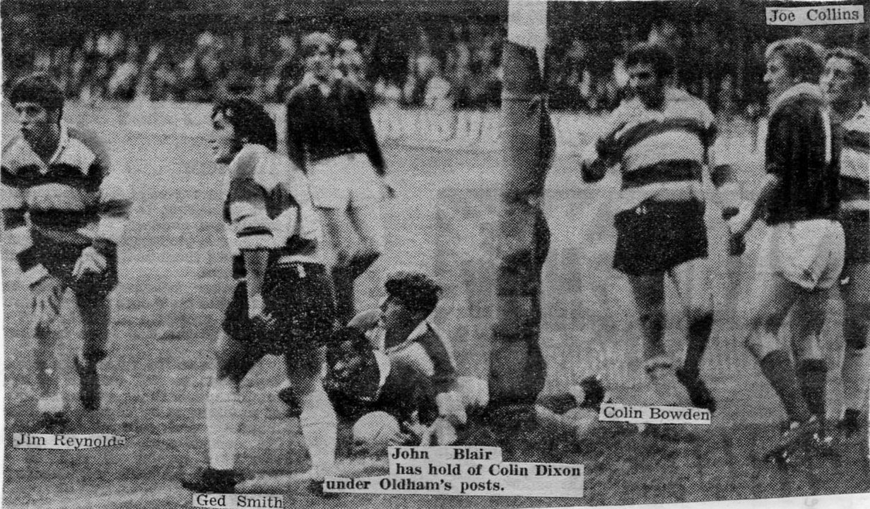Oldham v Salford, 27 July 1971