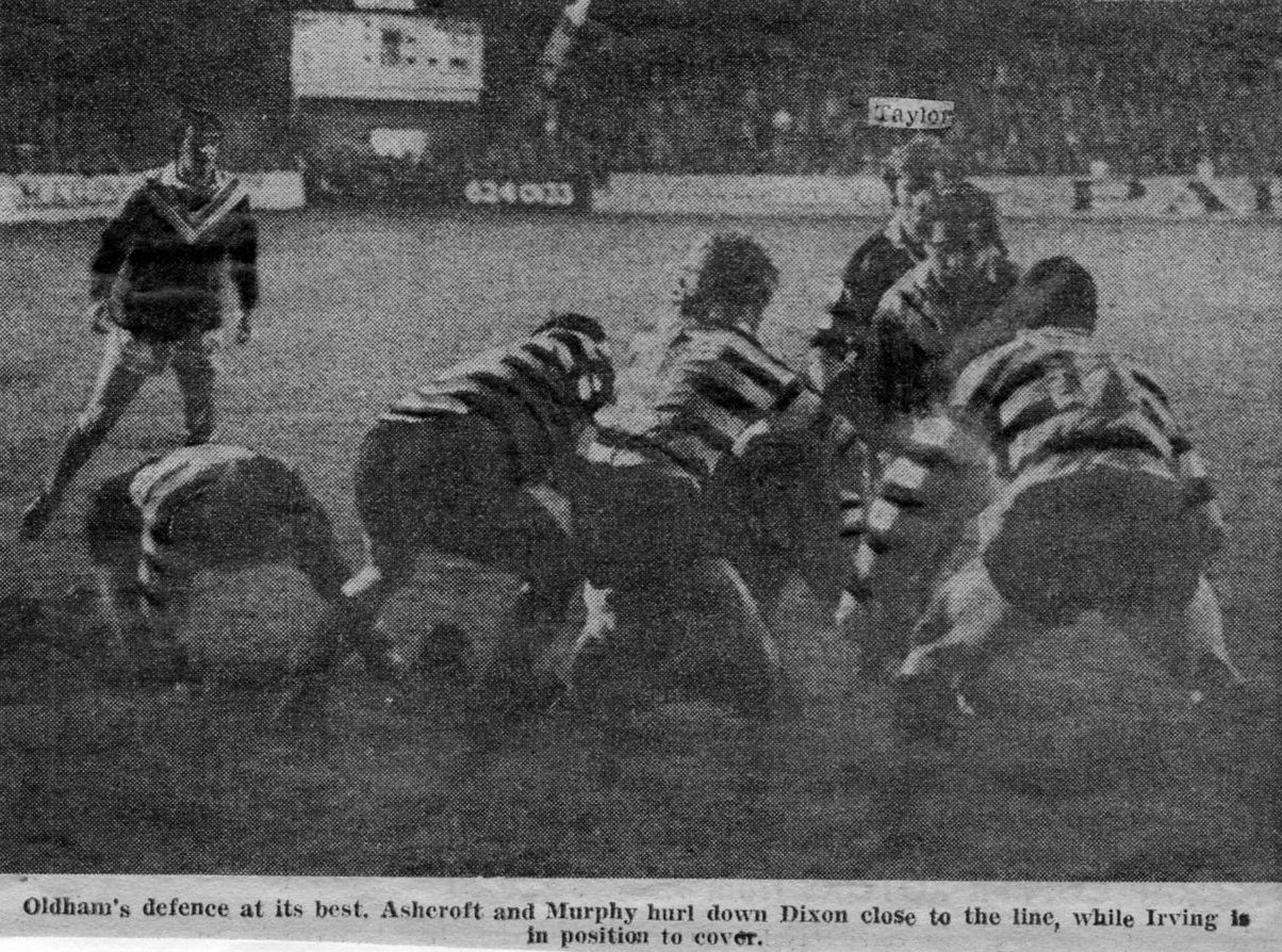 Oldham v Salford, 3 October 1972