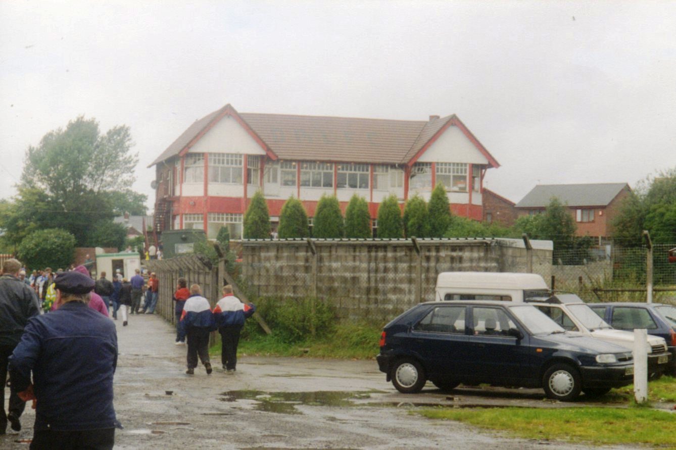Last senior match at Watersheddings - Aug 25th 1996.