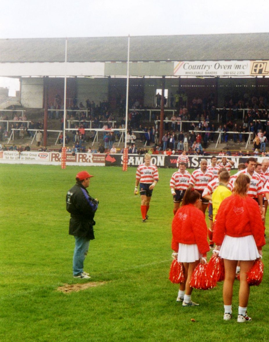 Last senior match at Watersheddings - Aug 25th 1996.