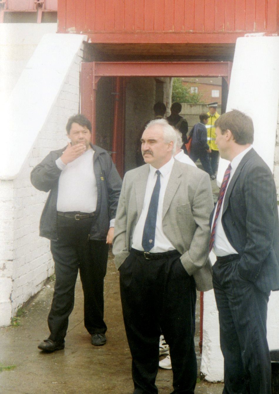 Last senior match at Watersheddings - Aug 25th 1996.