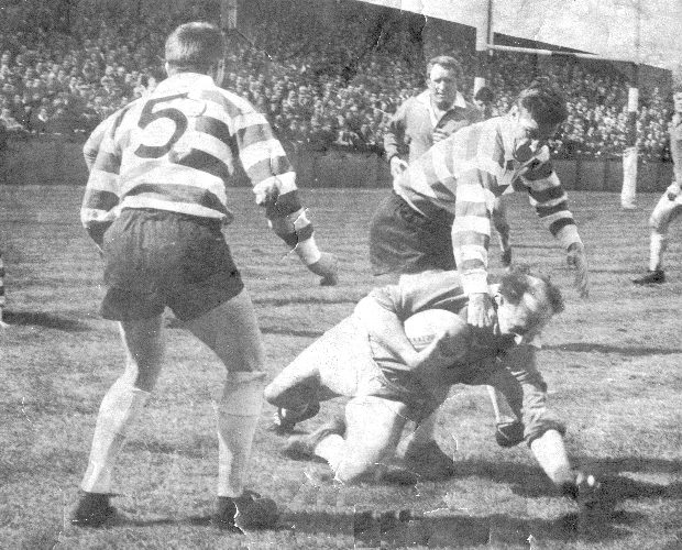 John Donovan brings down Ray French - May 7th 1966.