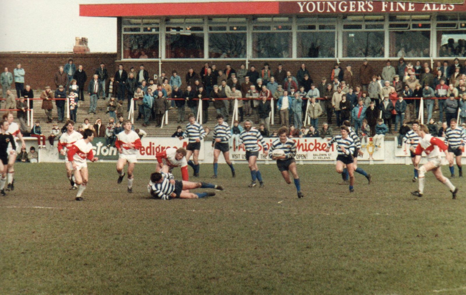 Alan Sinclair v St Helens - April 1st 1984