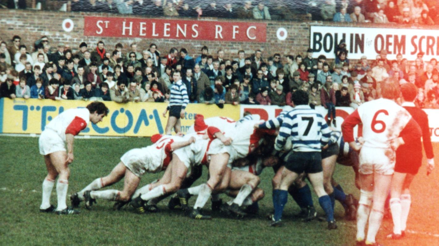 Scrum: St Helens v Oldham - April 1st 1984.