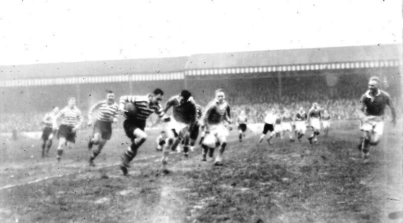 Probably - Action from the match against Swinton - Dec 25th 1937.