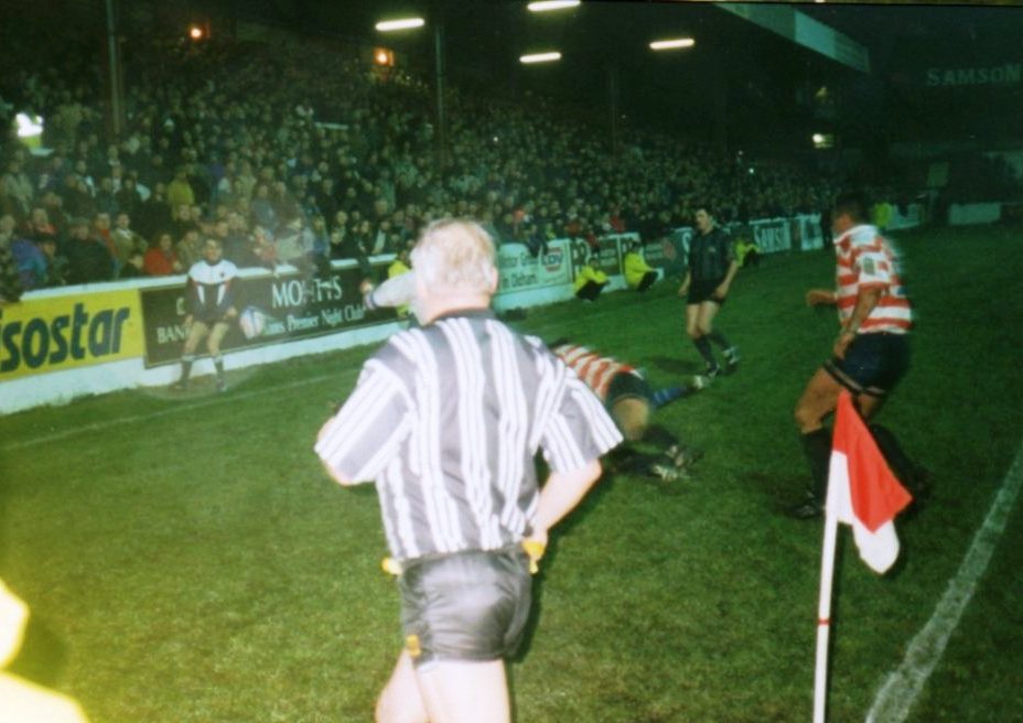 Last match at Watersheddings - Jan 19th 1997.
