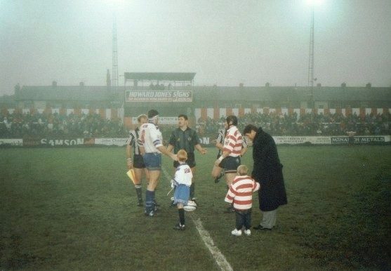 Last match at Watersheddings - Jan 19th 1997.