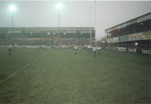 Last match at Watersheddings - Jan 19th 1997.