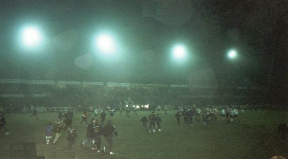 Last match at Watersheddings - Jan 19th 1997.