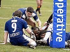 Phil Joseph scores v Swinton - March 16th 2008.