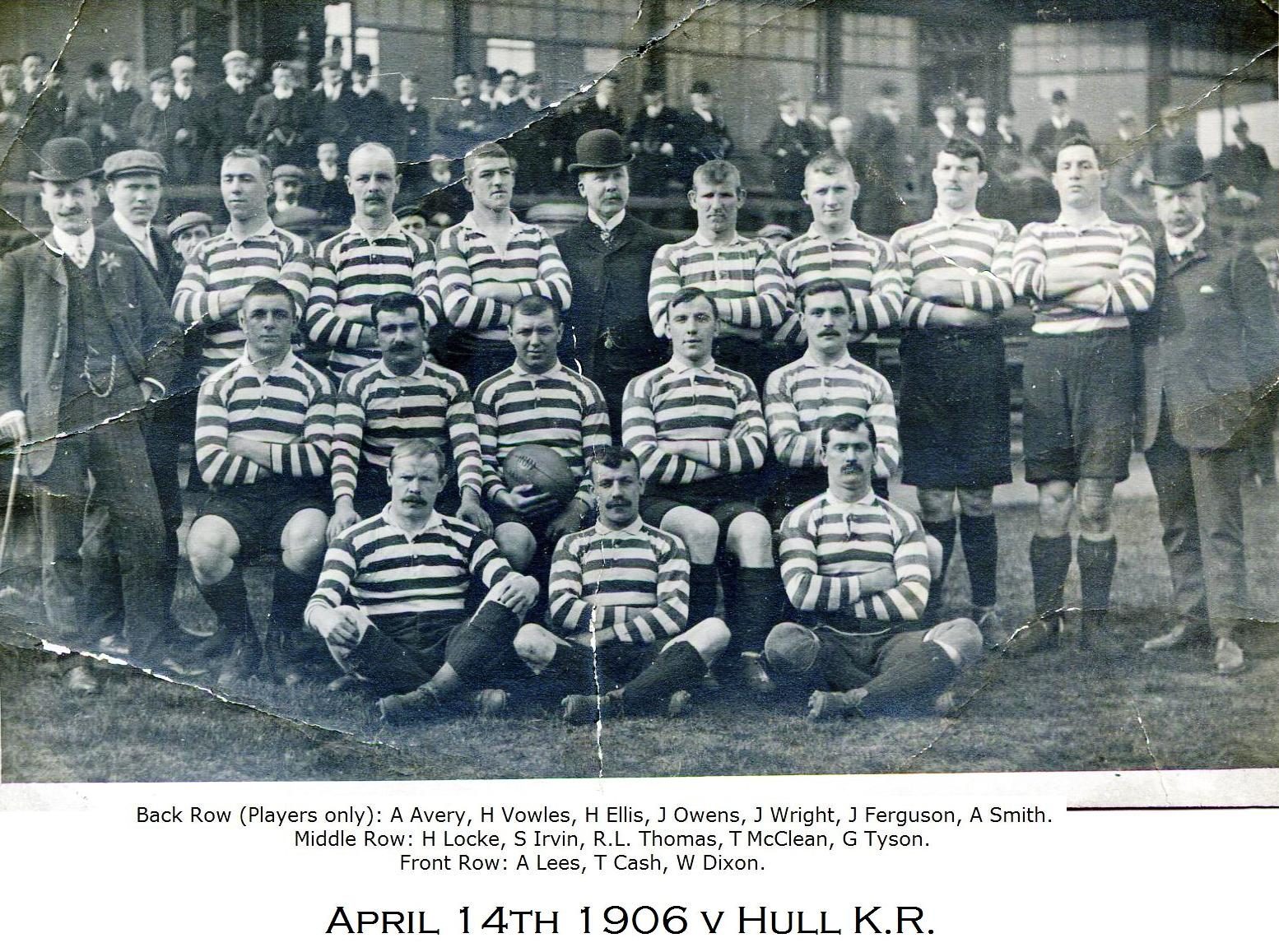 Oldham v Hull Kingston Rovers, 14 April 1906