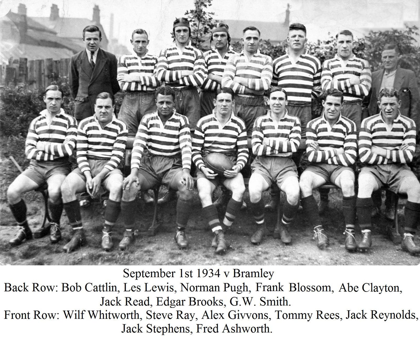 Oldham v Bramley, 1 September 1934