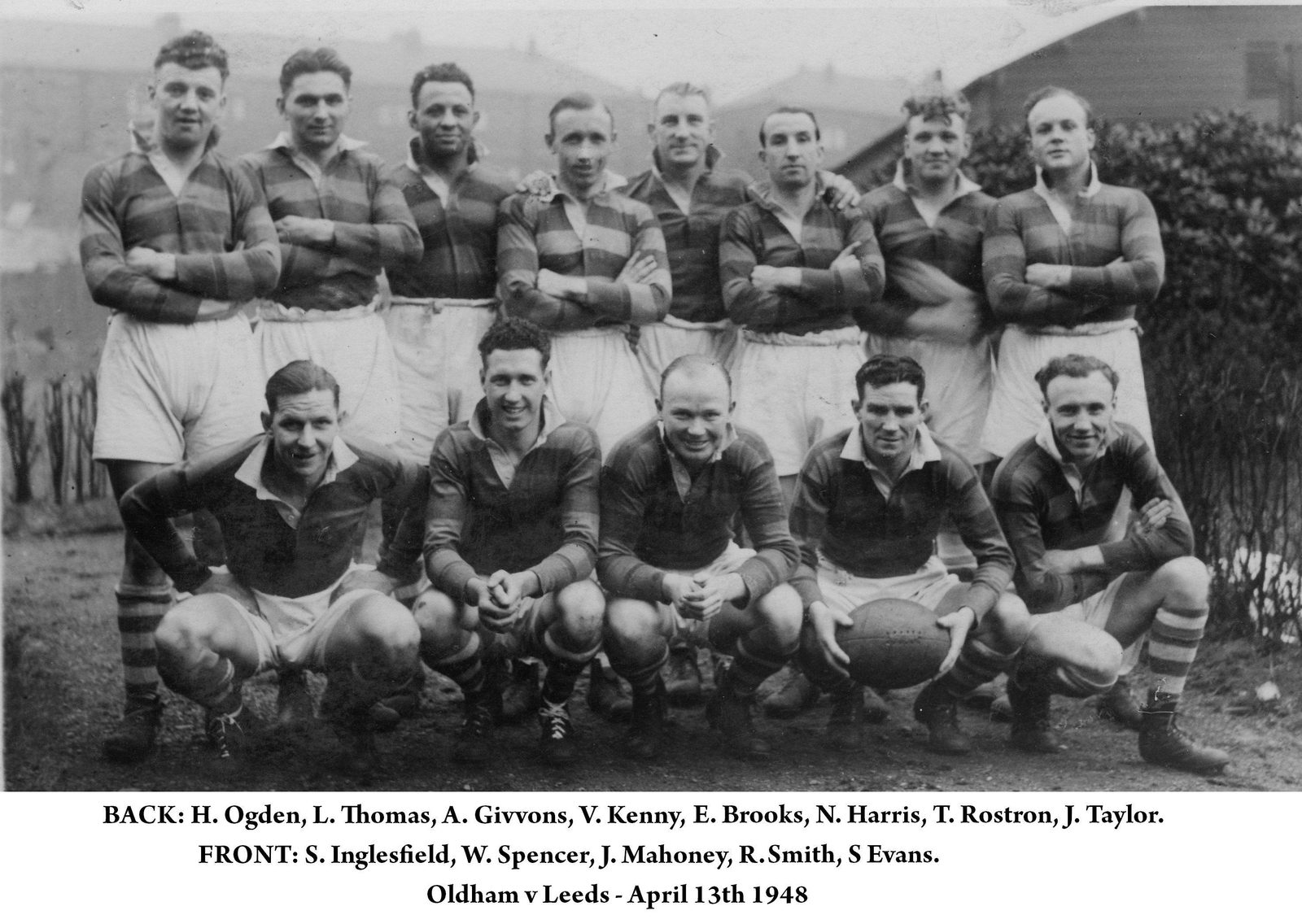 Oldham v Leeds, 13 April 1948