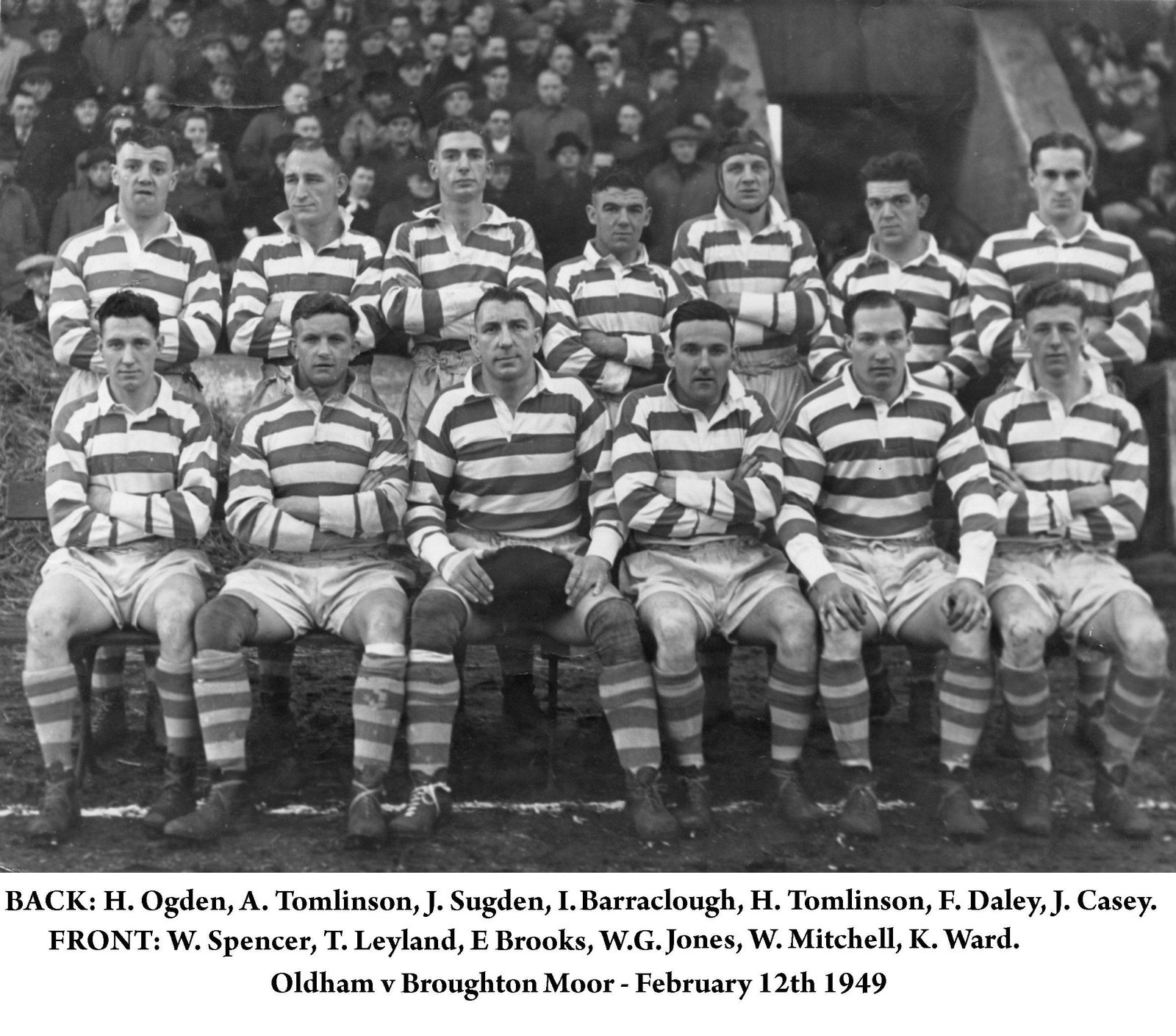 Oldham v Broughton Moor, 12 February 1949