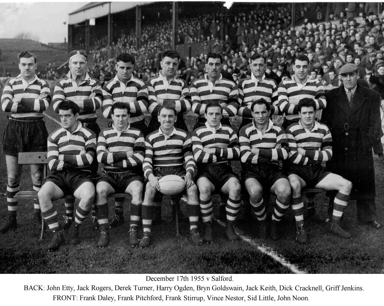 Oldham v Salford, 17 December 1955