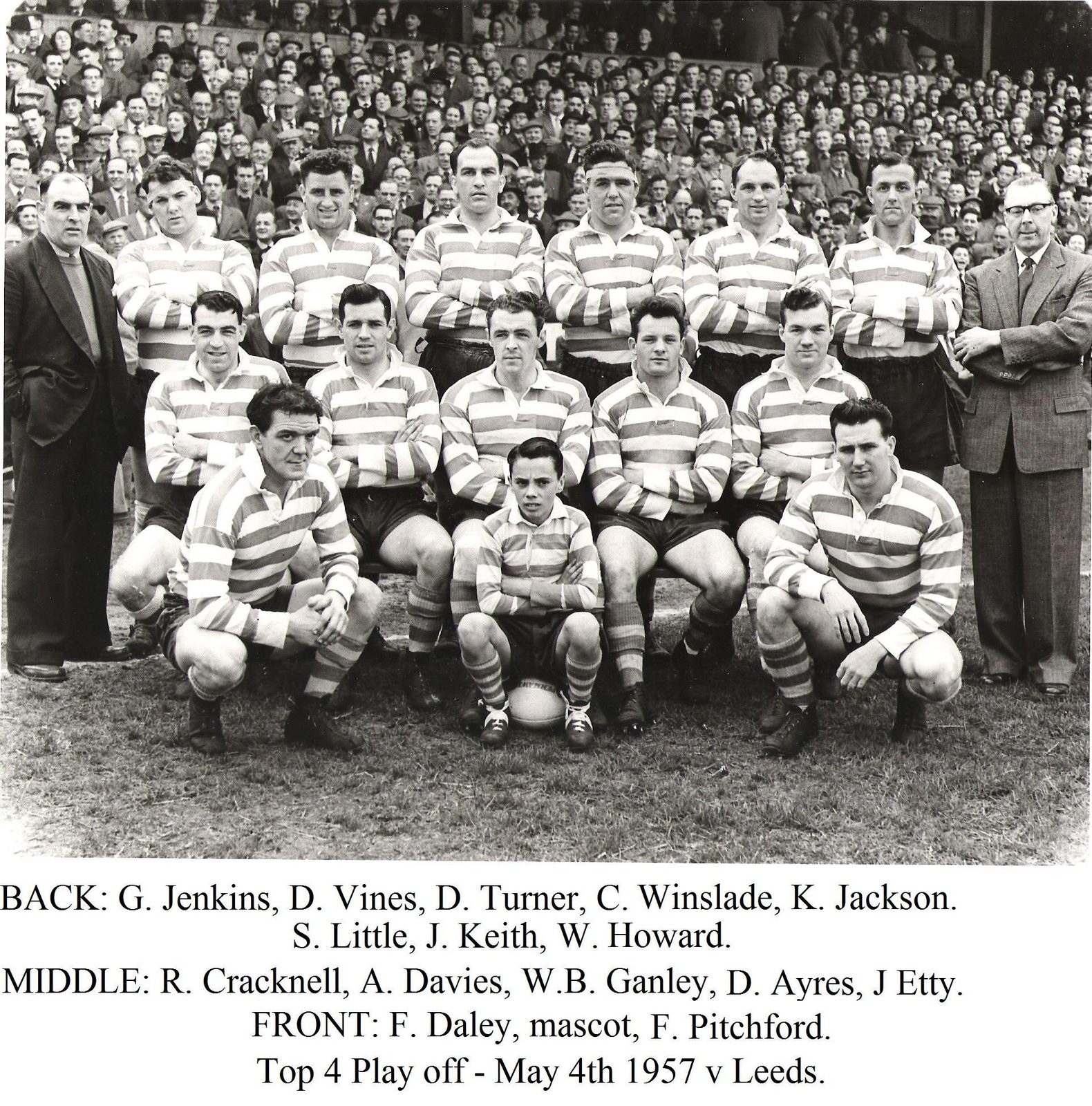 Oldham v Leeds, 4 May 1957