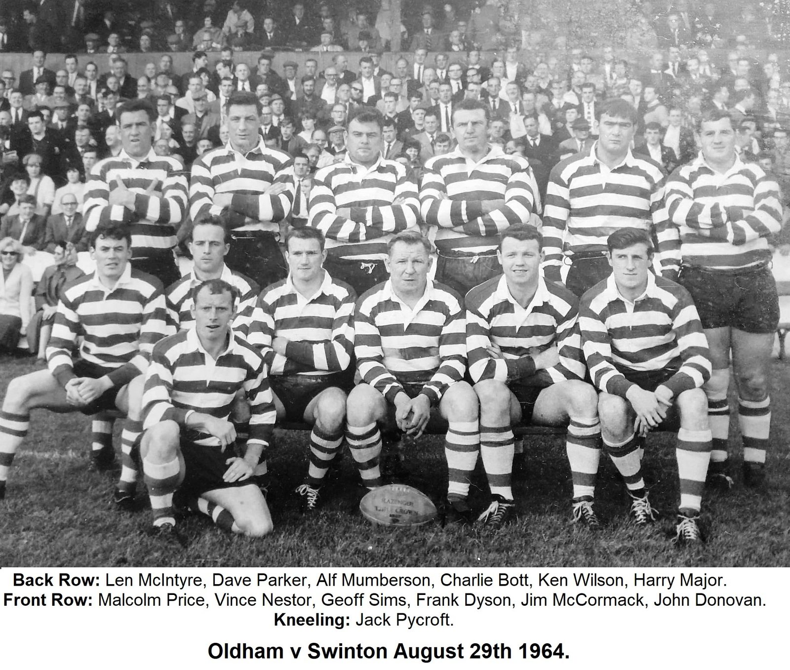 Oldham v Swinton, 29 August 1964