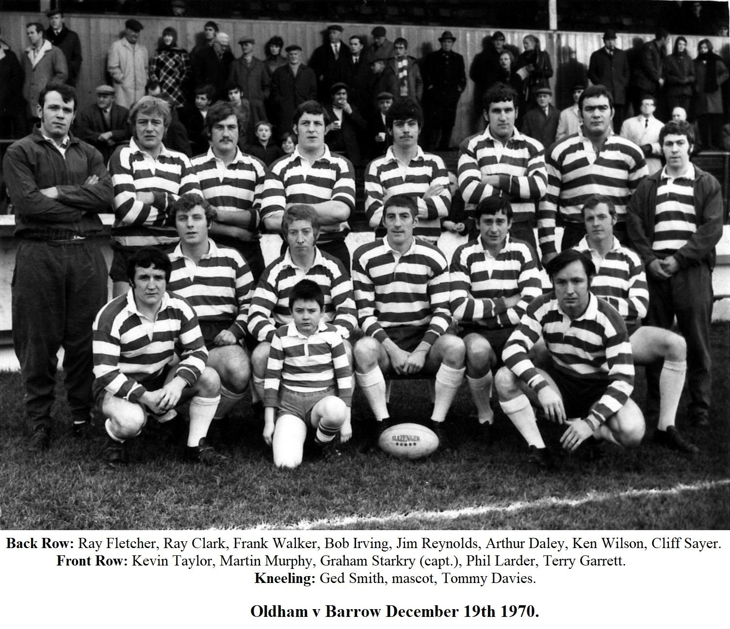 Oldham v Barrow, 19 December 1970