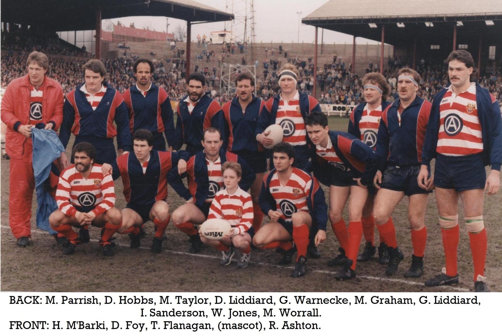 Oldham v Castleford, 22 March 1986