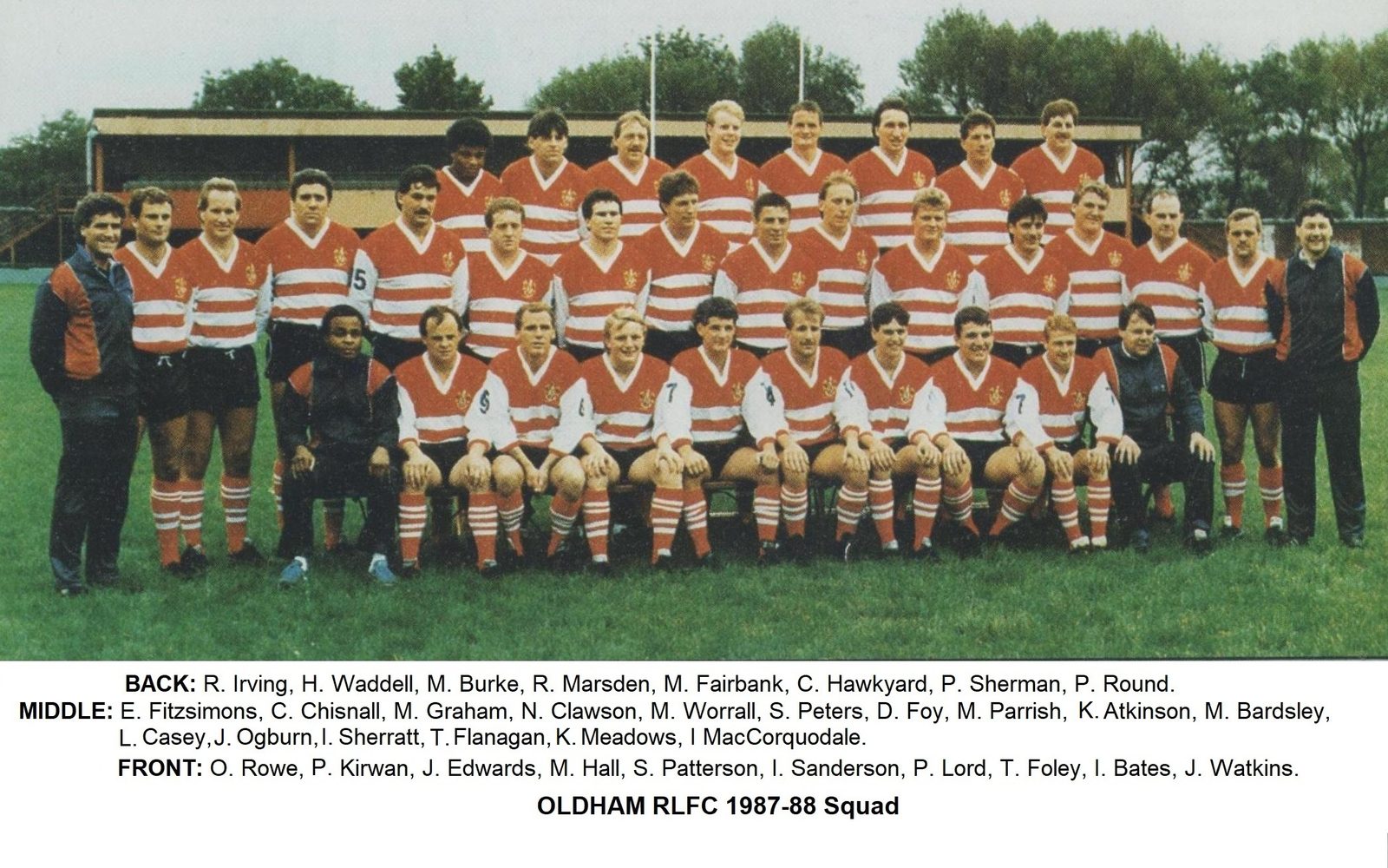 1987 88 squad