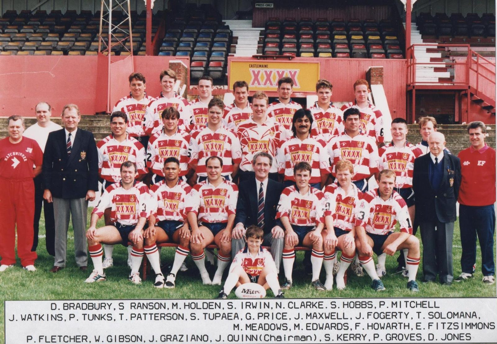 1993 94 squad