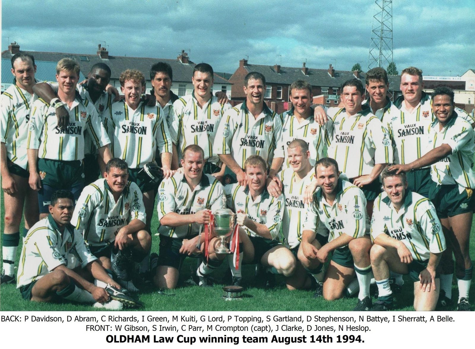 Rochdale Hornets v Oldham, 14 August 1994